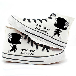 Anime One Piece Cosplay Canvas Shoes For Unisex