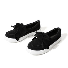 Load image into Gallery viewer, Slip On Bowtie Flat Casual Shoes For Women