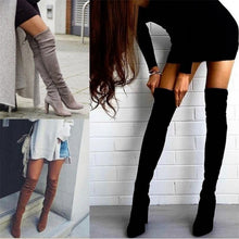 Load image into Gallery viewer, Warm Boots 2018 Autumn and Winter Elastic Boots For Women